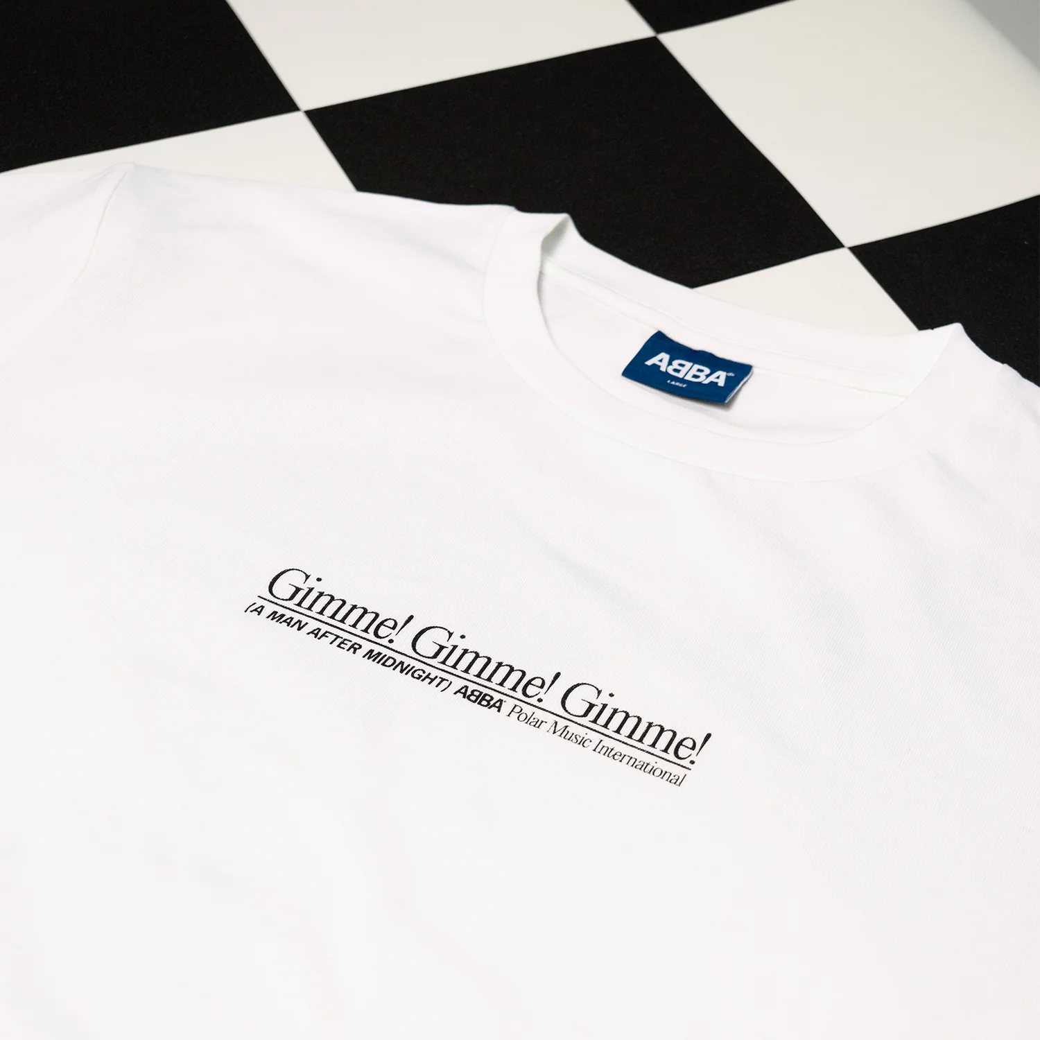 Gimme! Gimme! Gimme! T-shirt (Off-White) - Image 2
