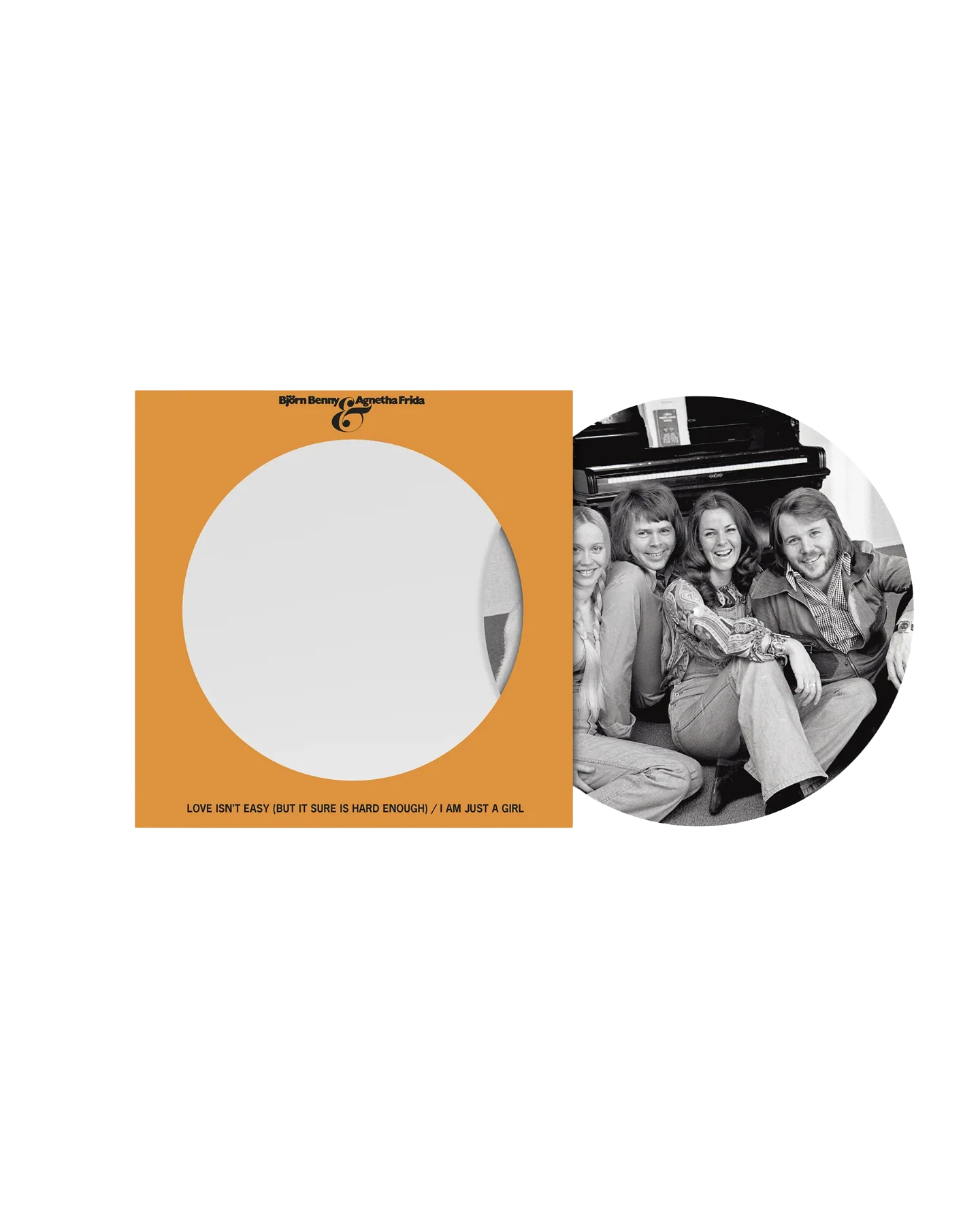 Love Isn’t Easy (But It Sure Is Hard Enough) / I Am Just A Girl: Picture Disc Vinyl 7" Single