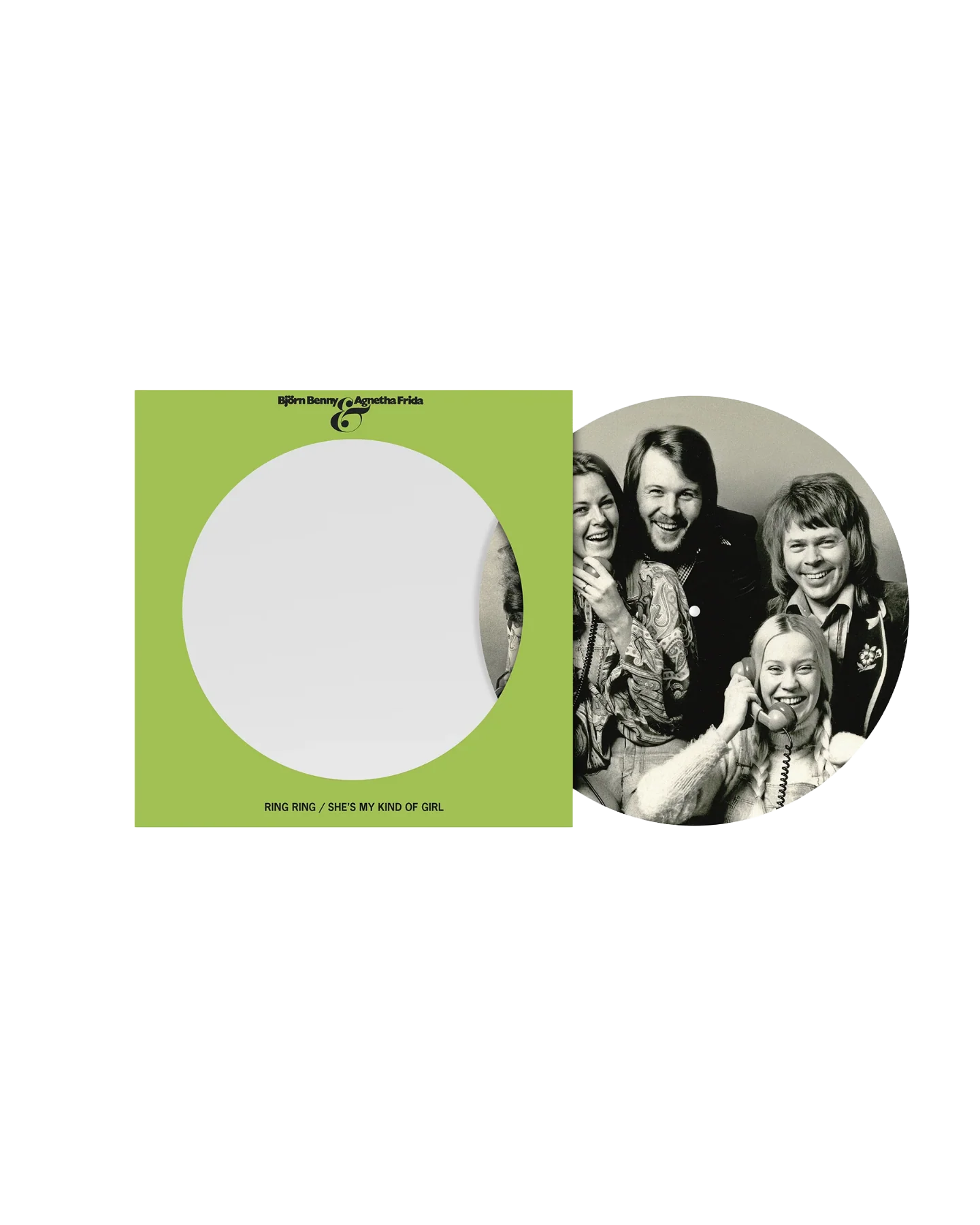 Ring Ring (English) / She’s My Kind of Girl: Picture Disc Vinyl 7" Single